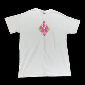 HAND SEWN Flower Tee